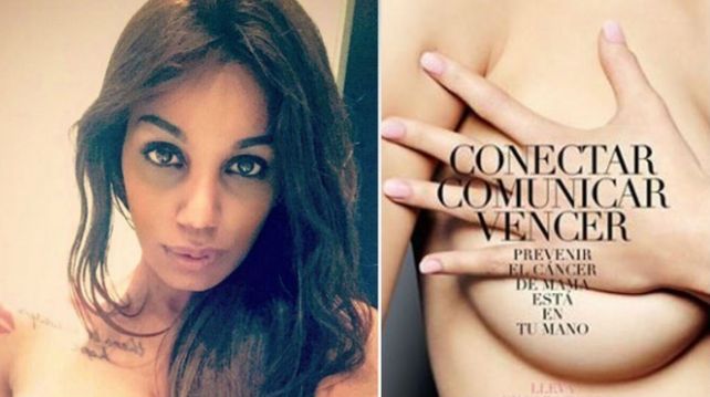 Hizo topless para concientizar sobre el cáncer de mama y tuvo que salir a responder críticas