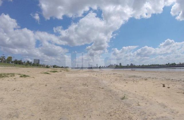 Playas de la ciudad con bajante