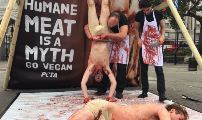 Una manifestación pública para festejar el Día del Veganismo sacudió a las calles de Londres.&nbsp;