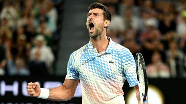 Novak Djokovic venció Andrey Rublev y es semifinalista en Australia