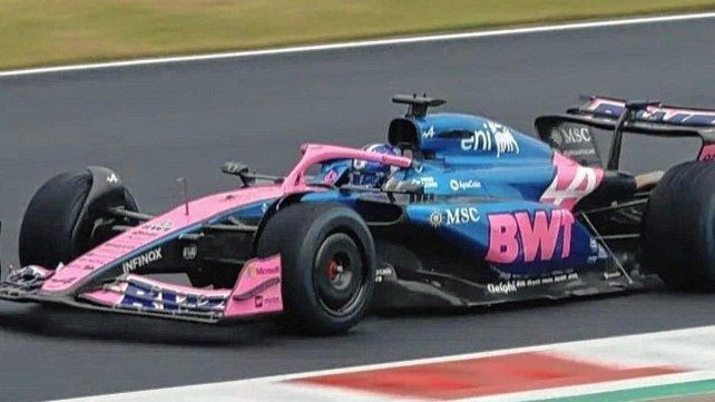 El piloto de reserva de Alpine tuvo pruebas en el circuito de Monza.