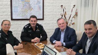 El senador Michlig y el diputado González mantuvo una reunión de trabajo en la URXIII para evaluar avances en la seguridad departamental