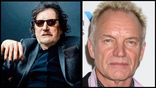 Charly García y Sting presentarán su trabajo juntos en octubre