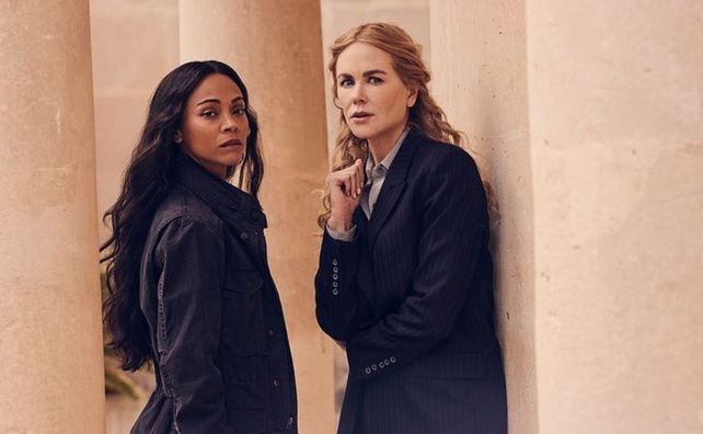 “Operativo: Lioness”. Zoe Saldaña y Nicole Kidman