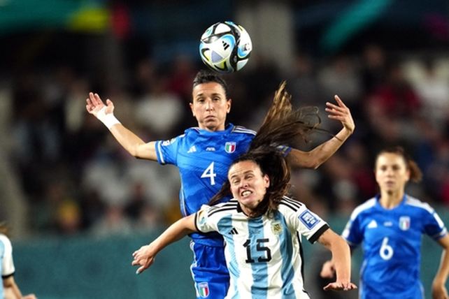 Argentina e Italia no se sacan ventajas
