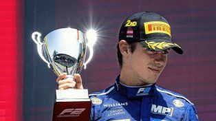 Franco Colapinto finalizó segundo y se subió al podio en Austria.