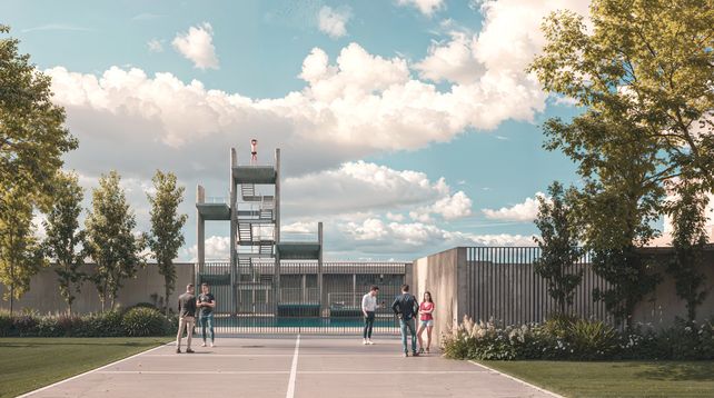 Las piletas y villa olímpica para los juegos Odesur se construirán en el ex-Batallón 121