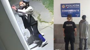 El delincuente detenido y acusado de ser el autos de dos robos en la escuela Lourdes
