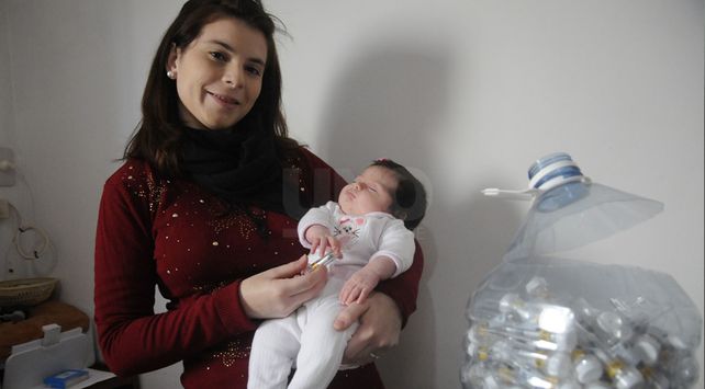 Una mamá que venció la trombofilia: “Ámbar es mi arcoíris”