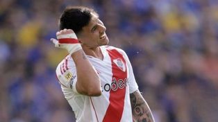 ¿Vendrá a Central? Adam Bareiro no tiene lugar en el River de Marcelo Gallardo y está en la búsqueda de un nuevo club.