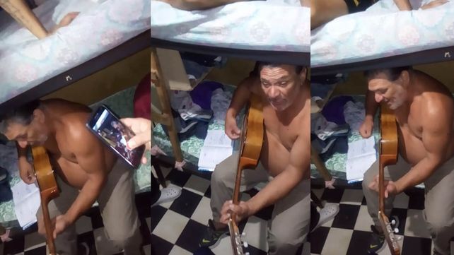 El canoero compone un tema sobre la libertad en la cárcel de Paraná