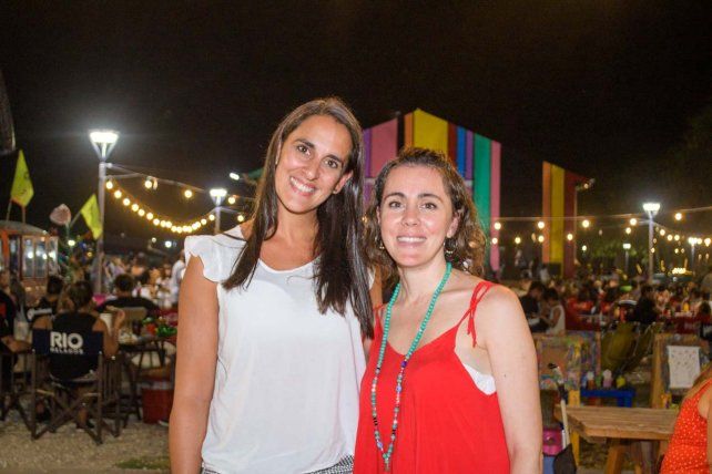 Lorena Moretta y Laura Angirama.  