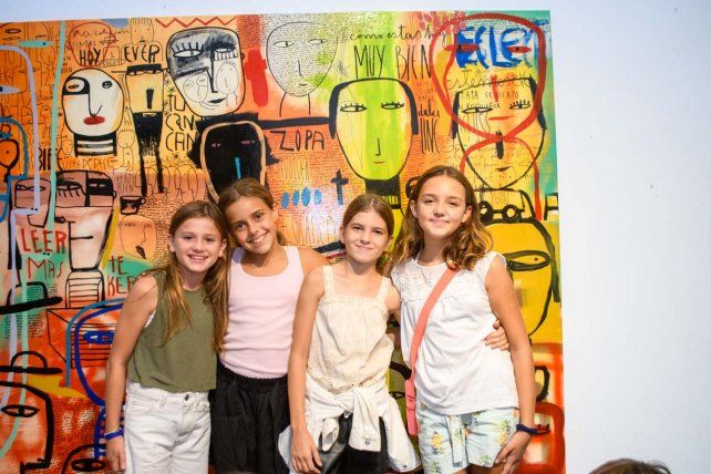 Inés Preumayer, Joaquina Malamud, Lara Brajkovich, Delfina Fernández.