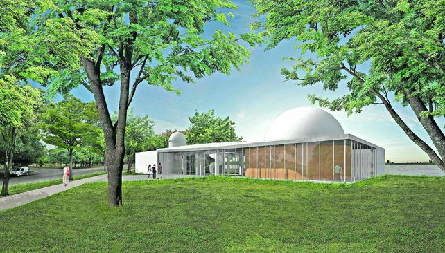 Fachada. Los planos muestran una estructura renovada y moderna para las instalaciones del Code.