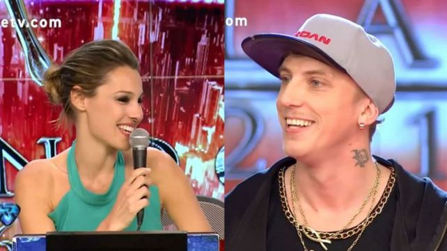 Pampita y el Polaco se cruzaron en Bailando.&nbsp;