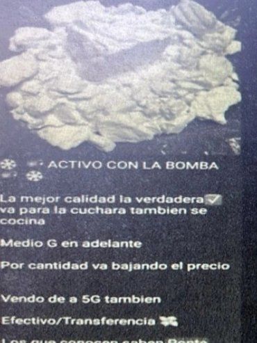 Concordia: procesan a banda que vendía drogas por Telegram
