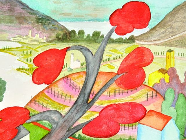 El arte acuarela de Hesse