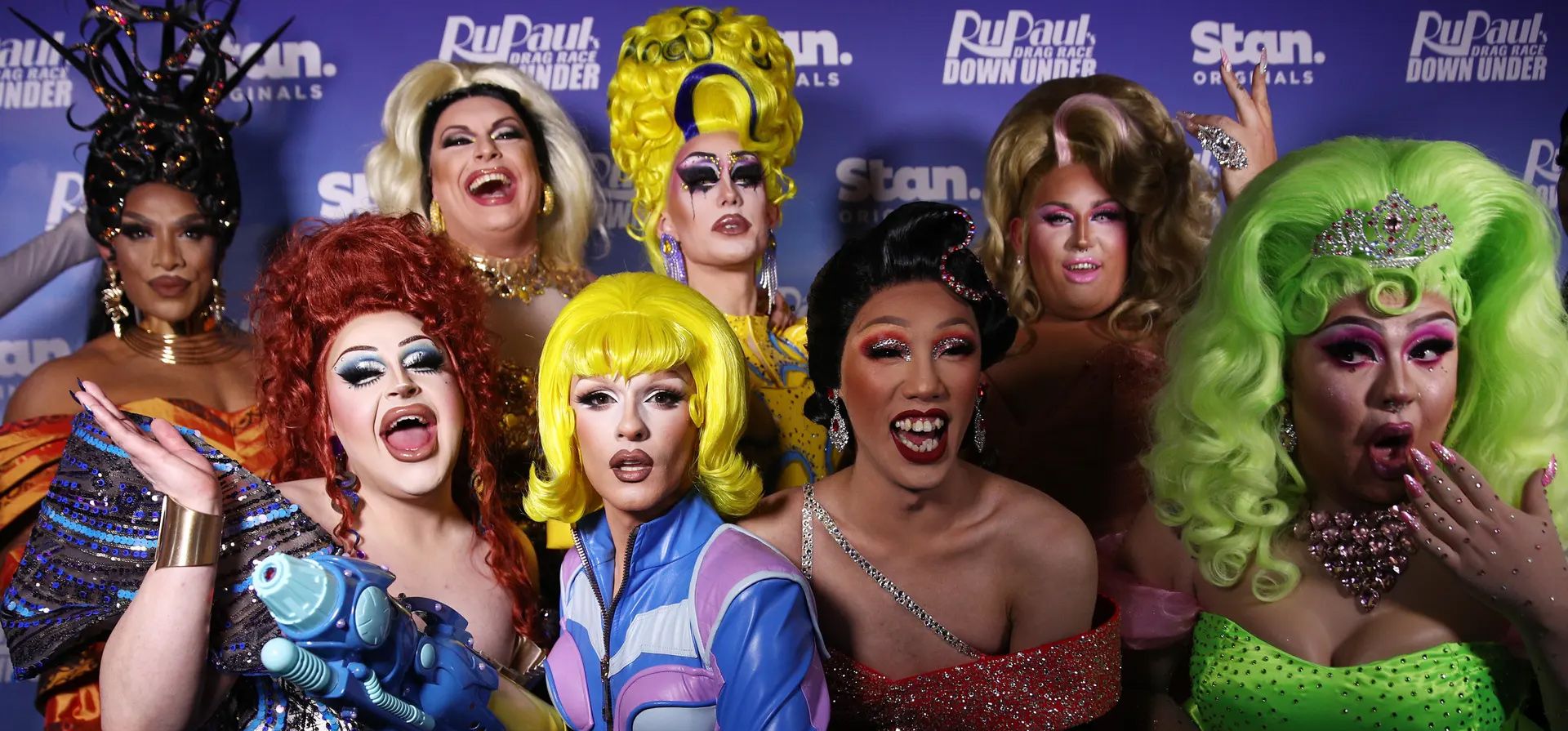El elenco asiste al estreno de ruPaul