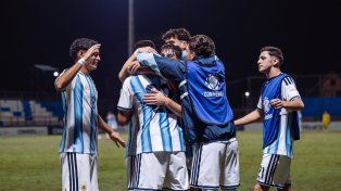 Argentina le ganó 3 a 1 a Ecuador y se clasificó a la final del Sudamericano Sub 17