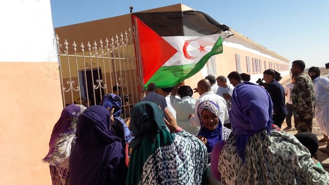 Refugiados saharauis de Al Aiun