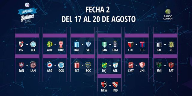 El programa completo de la Superliga 2018/19