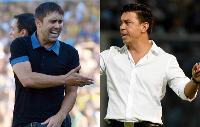 Coudet lleva poco más de un año como técnico. Gallardo logró varios títulos dirigiendo a River.