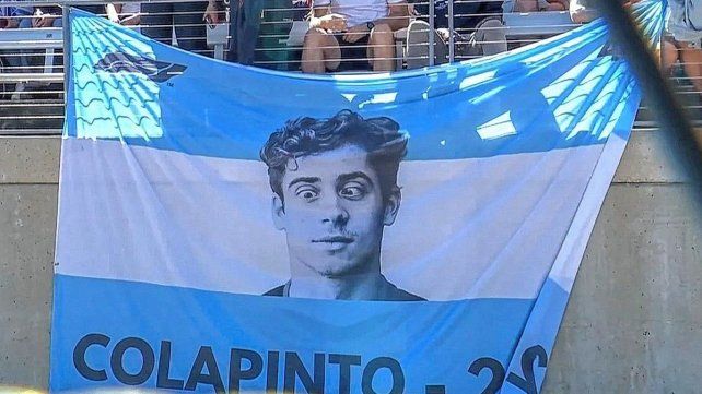 Colapinto agradece el banderazo de los argentinos: Son unos genios totales