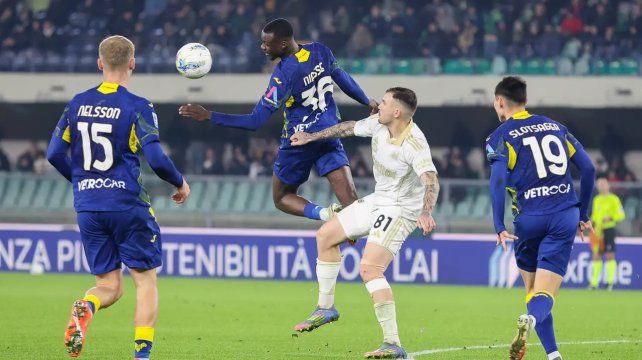 Hellas Verona y Pisa empataron sin goles y se hunden en la zona de descenso