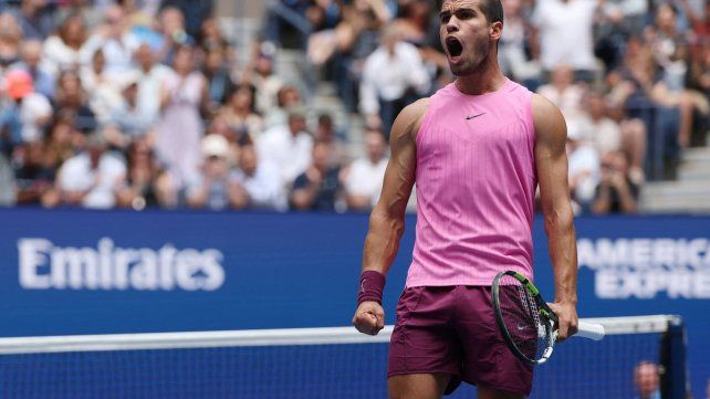 Alcaraz venció a Lehecka y accedió a las semifinales del US Open