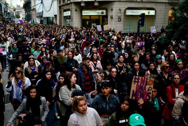 La marcha de Ni Una Menos en Rosario: todas las imágenes