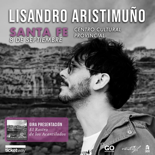 Lisandro Aristimuño regresa a Santa Fe presentando nuevo disco Lisandro Aristimuño regresa a Santa Fe presentando nuevo disco