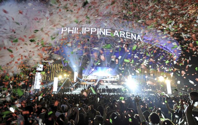 Los festejos de Año Nuevo en Filipinas.