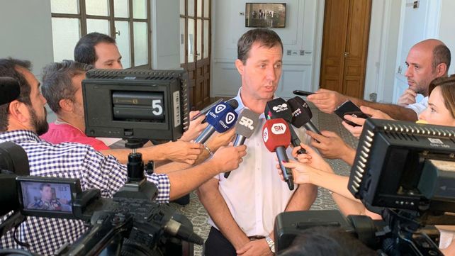 Maio brindó detalles esta mañana sobre el operativo para el partido en el Coloso.