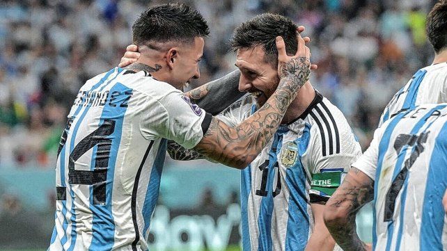 Enzo Fernández: Jugamos el Mundial para Messi.