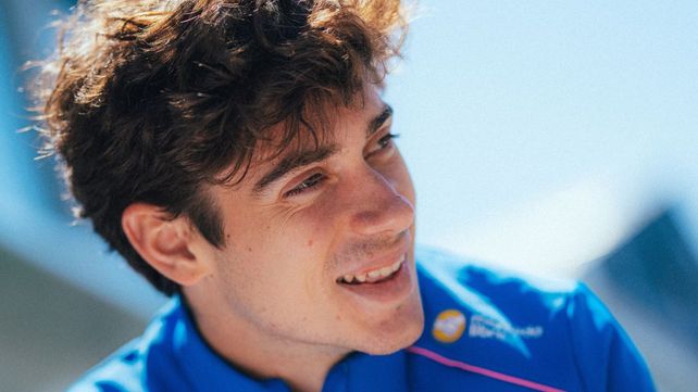 La sonrisa de Franco Colapinto