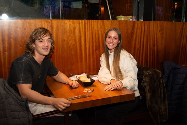 Thomas Mc Clymont y Lucía Calvo