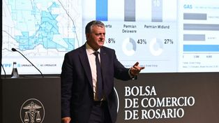 Horacio Marín en Rosario: YPF es la argentinidad al palo
