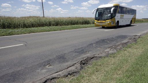 Rutas nacionales abandonadas en Santa Fe: en un año y medio no hubo obras de mantenimiento