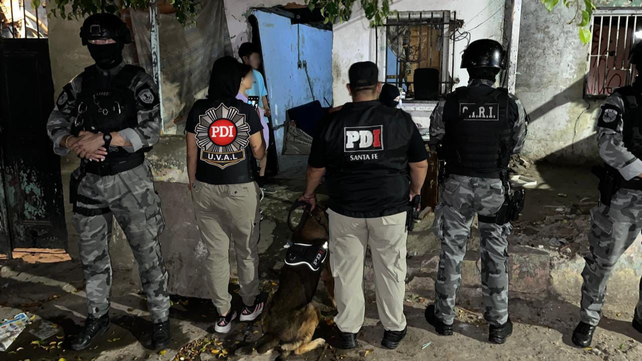 Los allanamientos de la PDI se dieron en dos domicilios de barrio Tablada