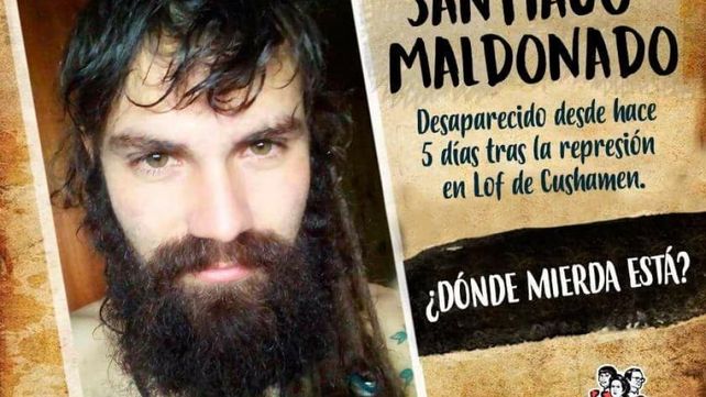Un hombre aseguró que dejó en Ceibas a un muchacho con las características de Santiago Maldonado