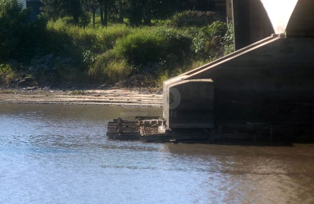 Im&aacute;genes del r&iacute;o el viernes 8 de abril