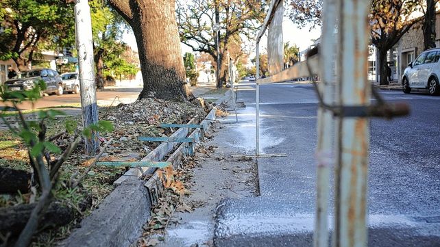 Trabajos de bacheo en la ciudad de Santa Fe&nbsp;