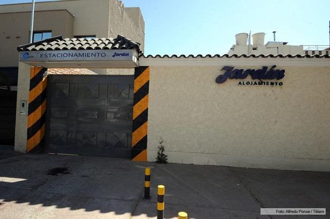 Desaprensiva. La mujer de 28 años se había alojado en el motel Mi Jardín.