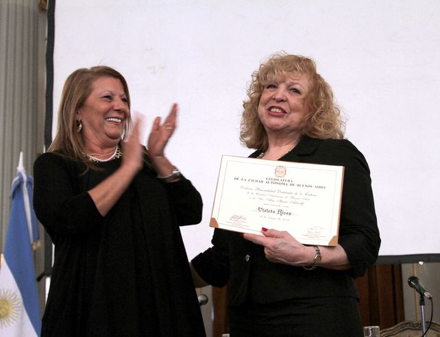 Murió Violeta Rivas