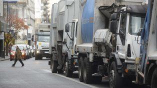 Paro nacional del transporte: en Rosario adhieren recolectores y camioneros