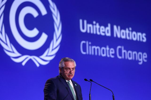 Alberto Fernández le reclamó al FMI un canje de deuda por acciones climáticas