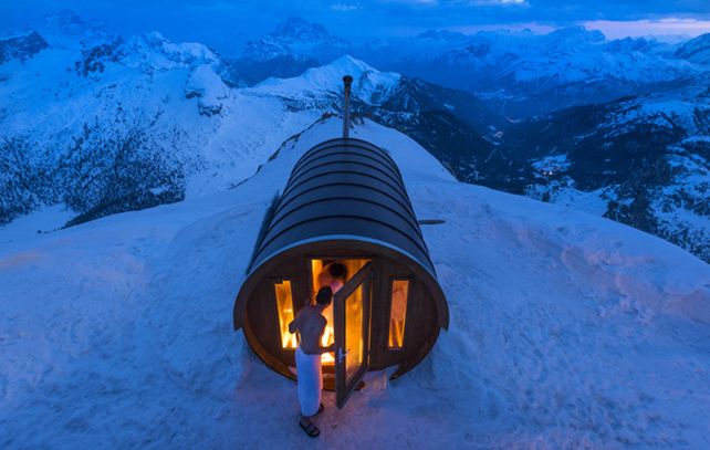 “Sauna in the Sky”