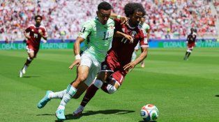 Qatar, con poco, se lo empató a Suiza en la última del partido