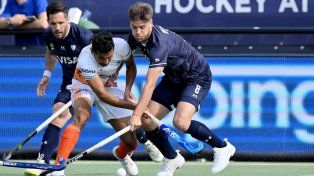 En la ciudad de Eindhoven, Países Bajos, Los Leones cayeron frente a India por 3 a 0.