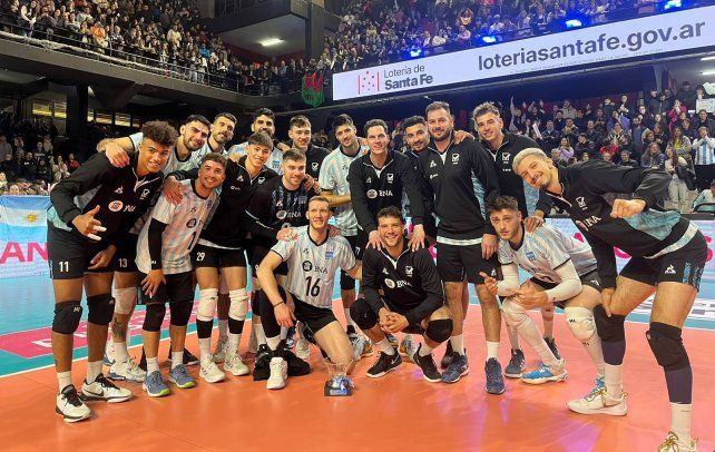 Argentina se llevó el primer test match ante Serbia por 3 a 1 en Rosario.